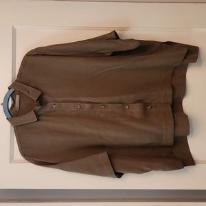 Everlane Drapey Square Shirt in Kalamata